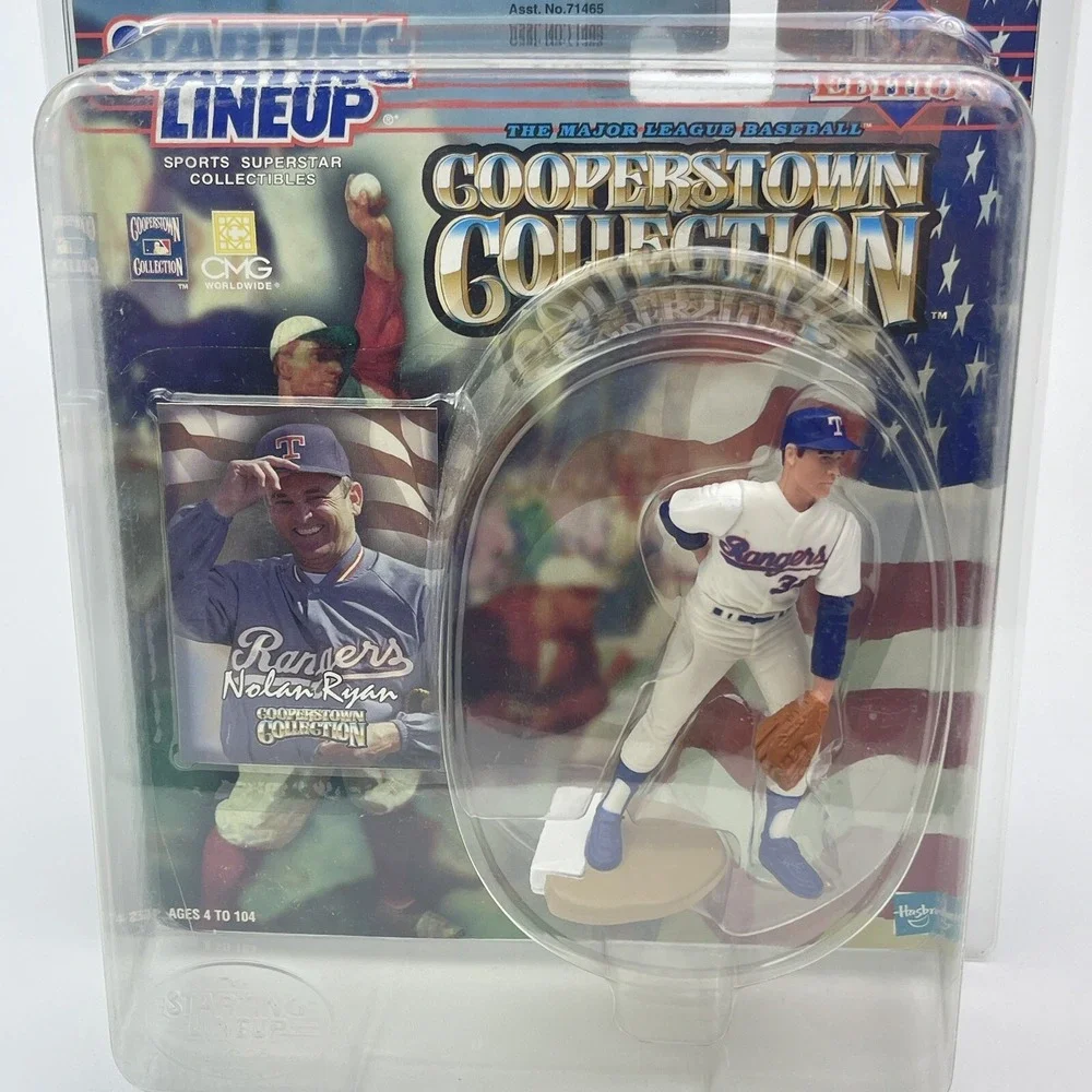 1999 Starting Lineup Nolan Ryan Cooperstown Collection Texas Rangers